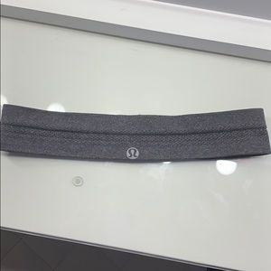 Grey lululemon headband